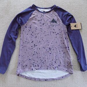 NEW WOMENS BURTON TECH T BASE LAYER LONG SLEEVE SHIRT TOP